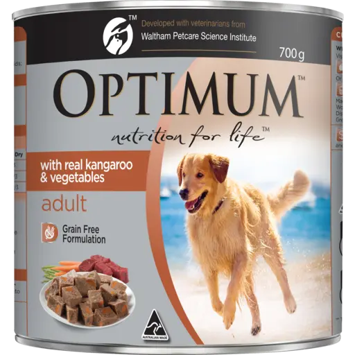 OPTIMUM Dog Adult Kangaroo and Vegetables 700g