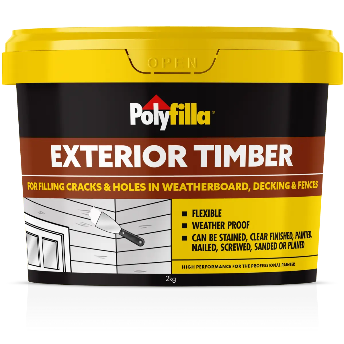 Polyfilla Exterior Timber 2kg