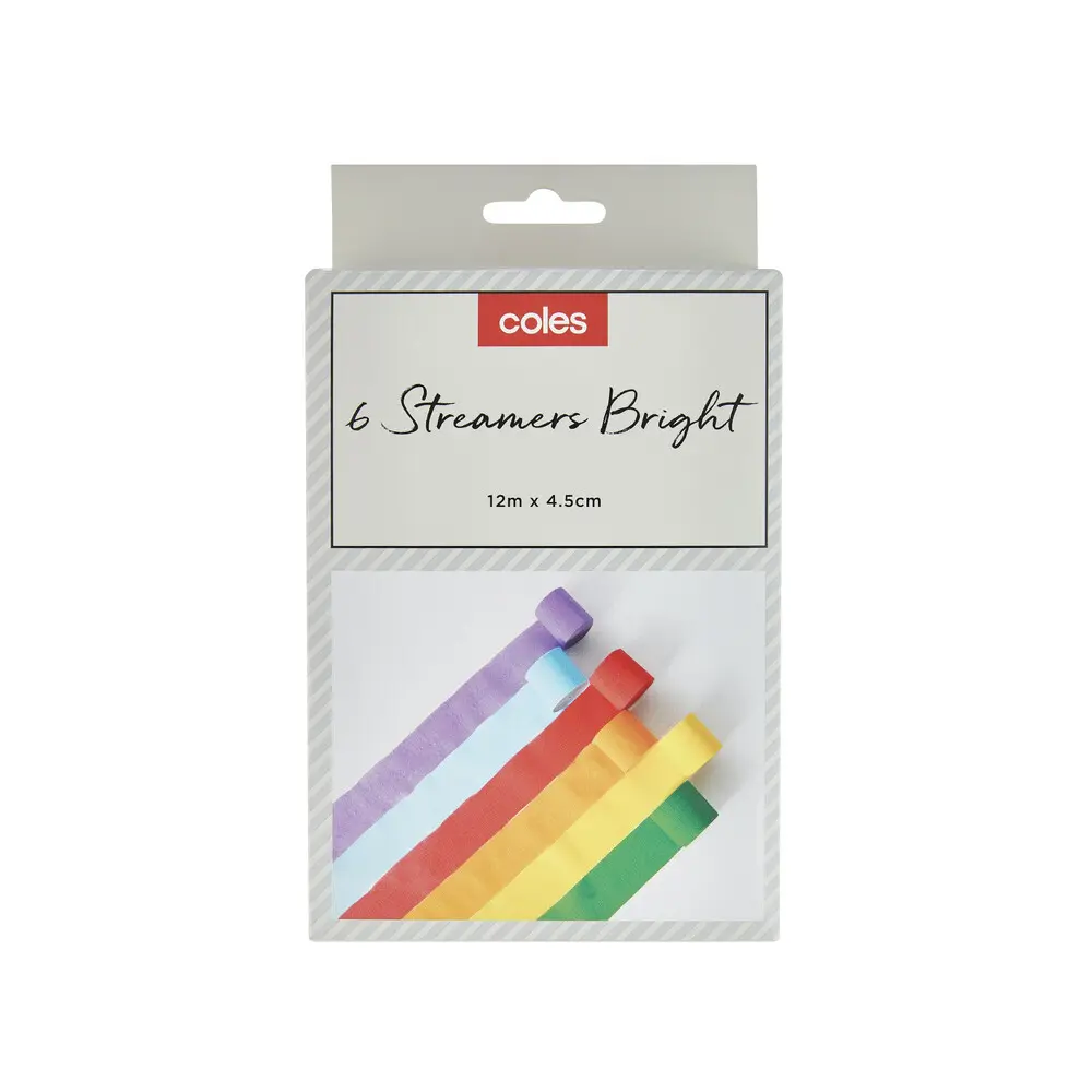Coles Streamers
