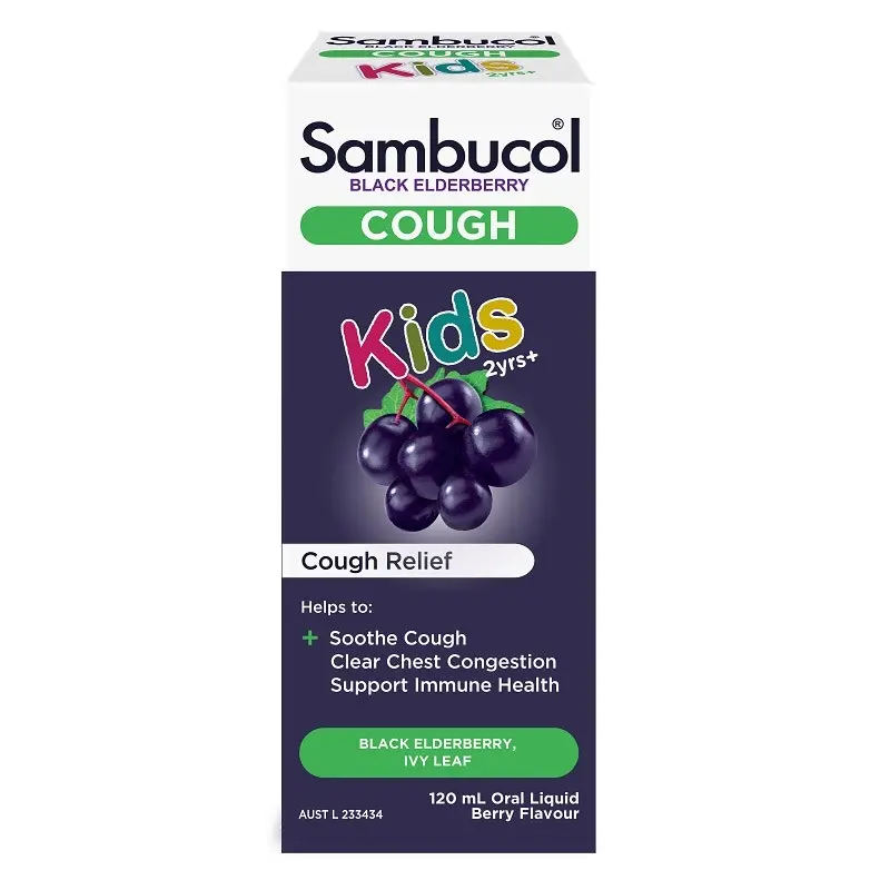 SAMBUCOL KIDS COUGH LIQUID 120ML