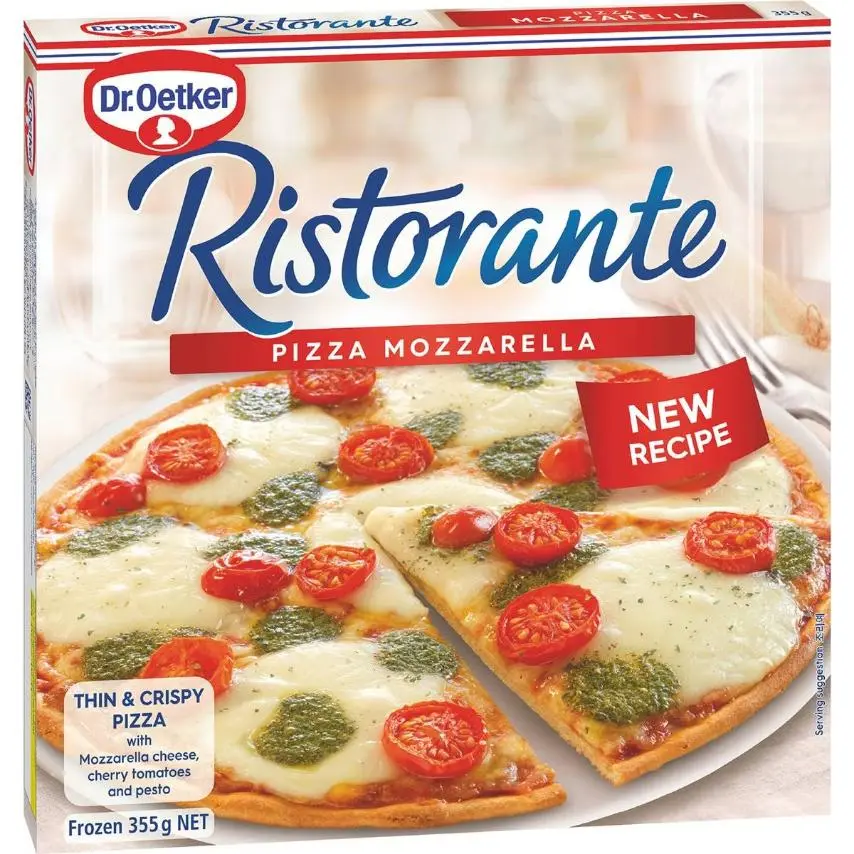 Dr. Oetker Frozen Ristorante Mozzarella Cheese Pizza 355 g