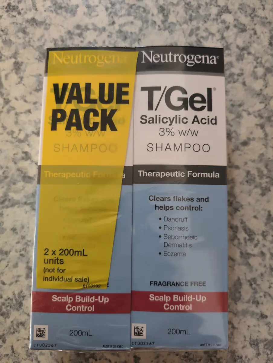 Neutrogena T/Gel Shampoo 2x200ml