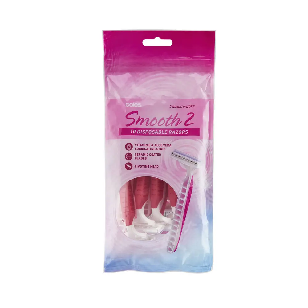 Twin Blade Disposable Razor Women