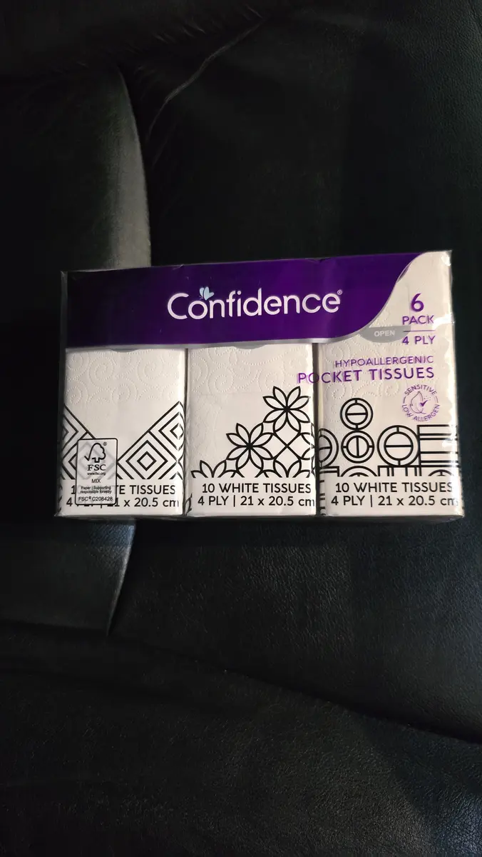 Pocket Tissues 6 Pack
