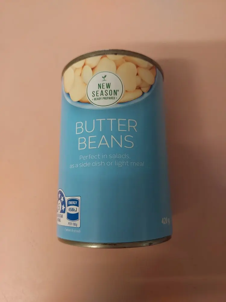 New Season Butter Beans 420g