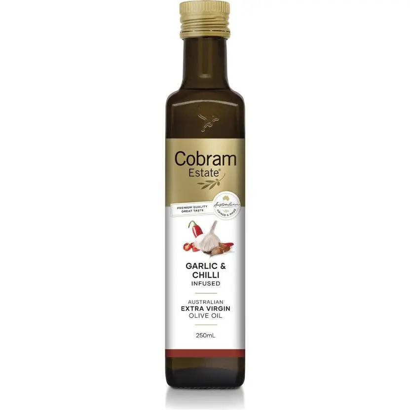 Cobram Estate Garlic & Chilli Infused Extra Virgin Olive Oil 250ml