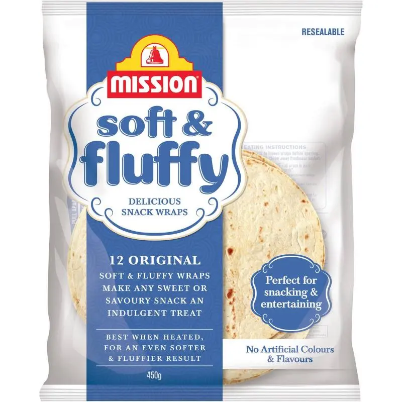 Mission Soft & Fluffy Wrap 450g