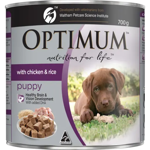 OPTIMUM Dog Puppy Chicken and Rice 700 gm
