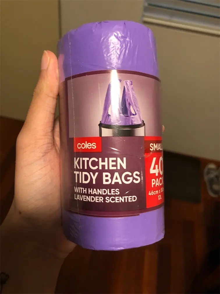 Kitchen Tidy Bag Lavender Small