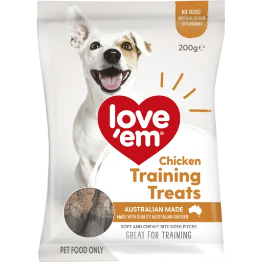 Love'em Dog Training Treats Chicken 200g