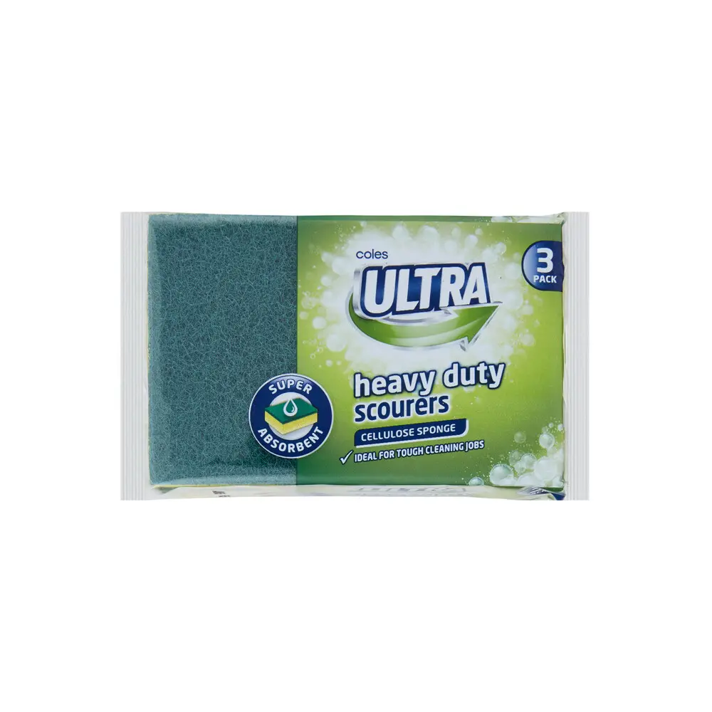 Heavy Duty Scourer Sponge Cellulose