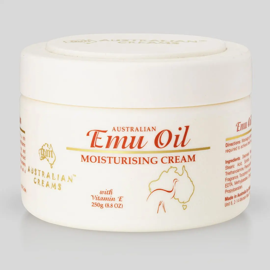 G & M Australian Emu Oil Moisturising Cream 250g