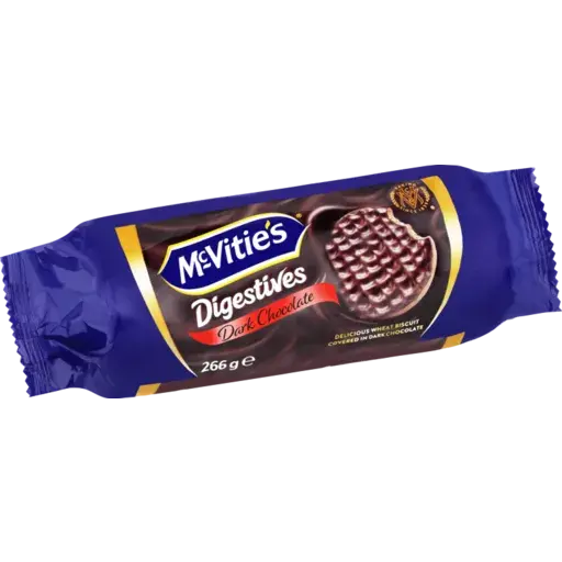 McVities Biscuits Dark Chocolate Digestives 266g