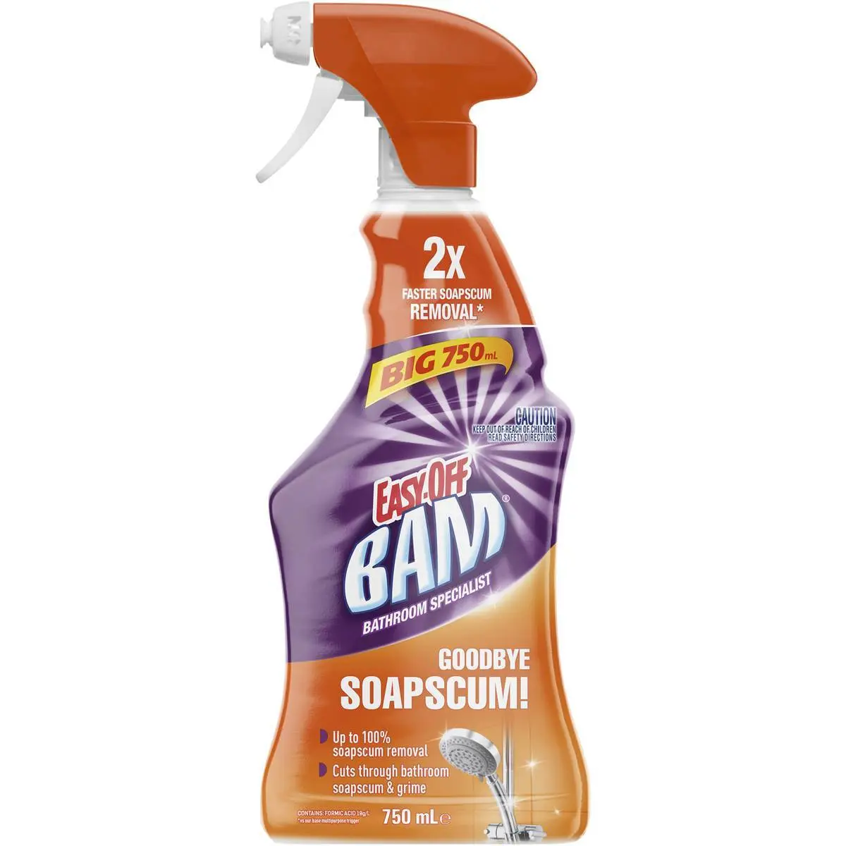 Easy Off Bam Bathroom Cleaning Spray 750mL