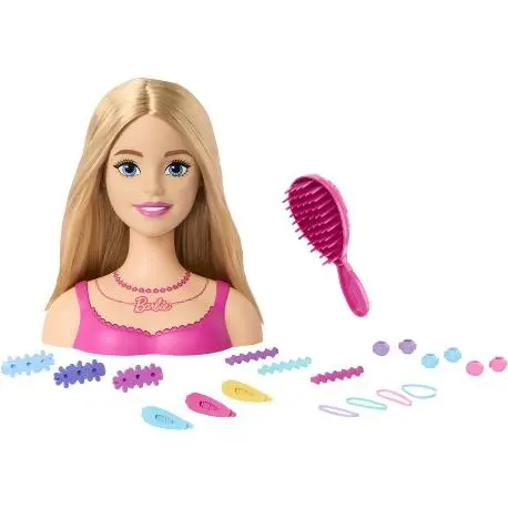 21 Piece Barbie Styling Head Doll
