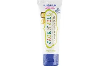 Jack N' Jill Natural Toothpaste Bubblegum Flavour 50g