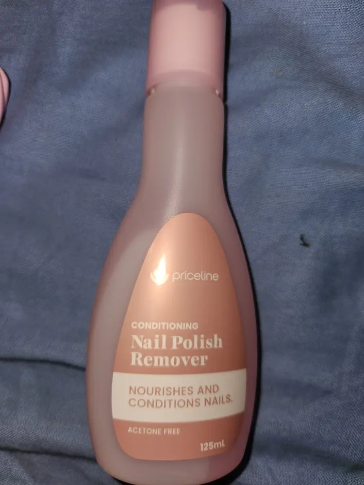 Priceline Conditioning Nail Polish Remover Acetone Free 125ml