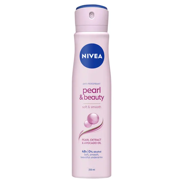 NIVEA DEODORANT AEROSOL PEARL AND BEAUTY 250ML
