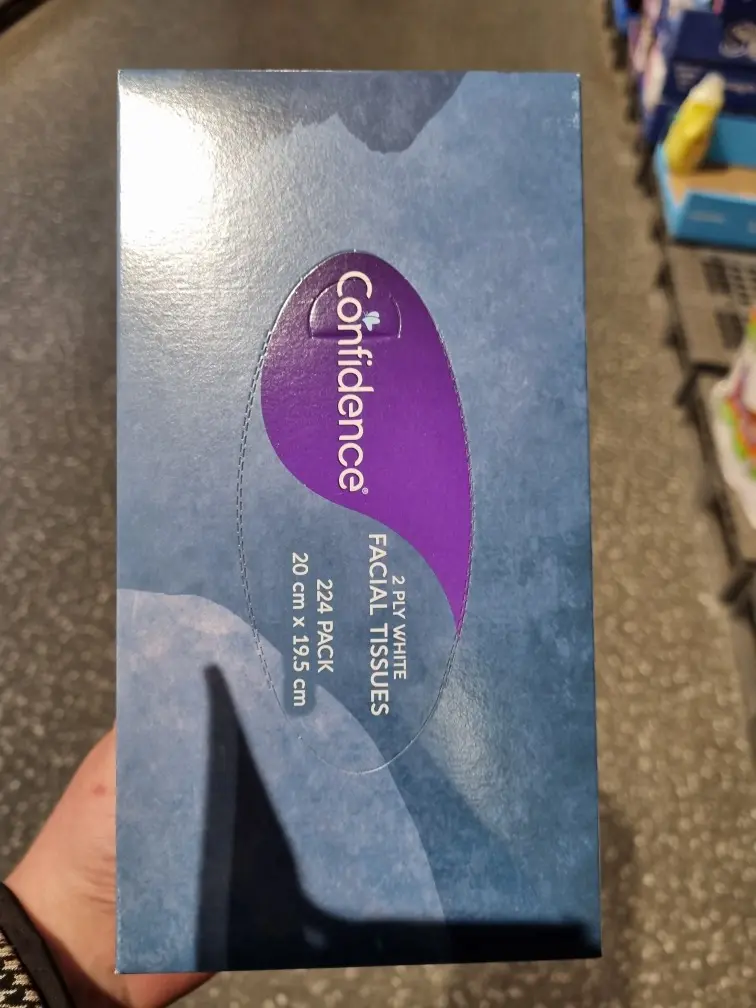 Confidence 2-Ply Facial Tissues