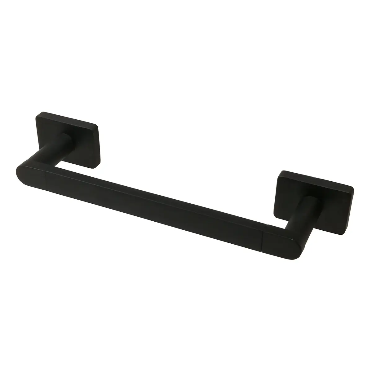 Rigoni Barelli Double Base Towel Rail Matt Black