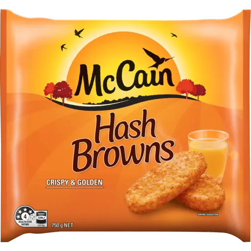McCain Shredded Hash Browns 750g