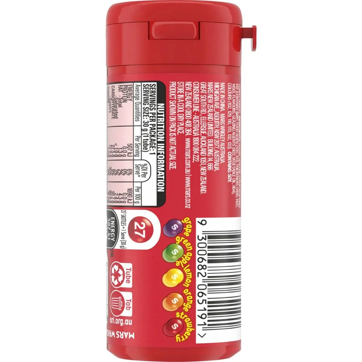 SKITTLES Fruits Tube 30g