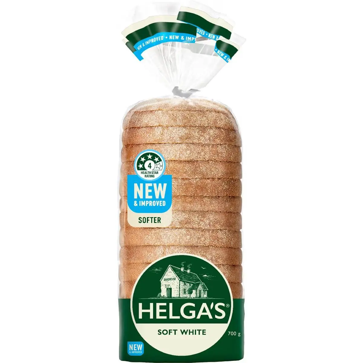 Helgas Loaf Soft White 700 g