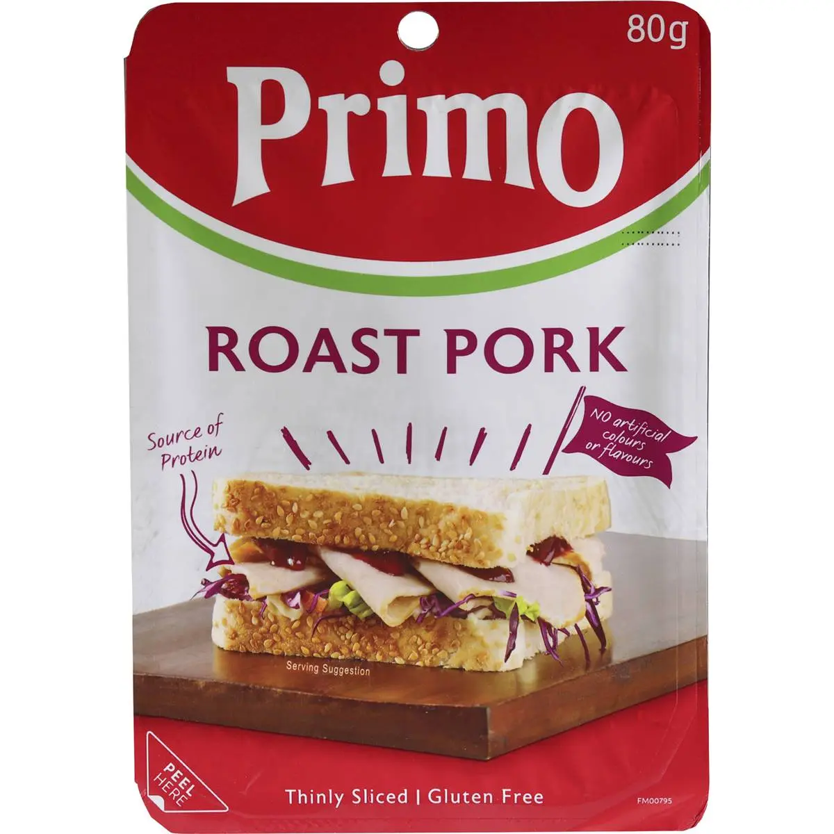 Primo Roast Pork Thinly Sliced 80g