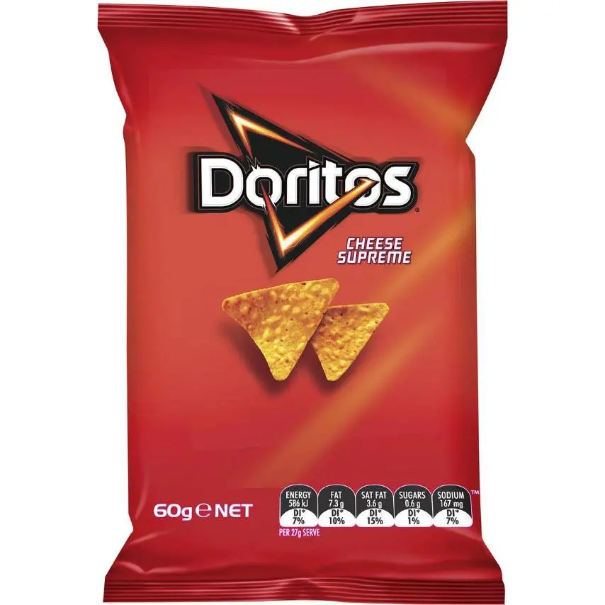 Doritos Corn Chips Cheese Supreme 60 G