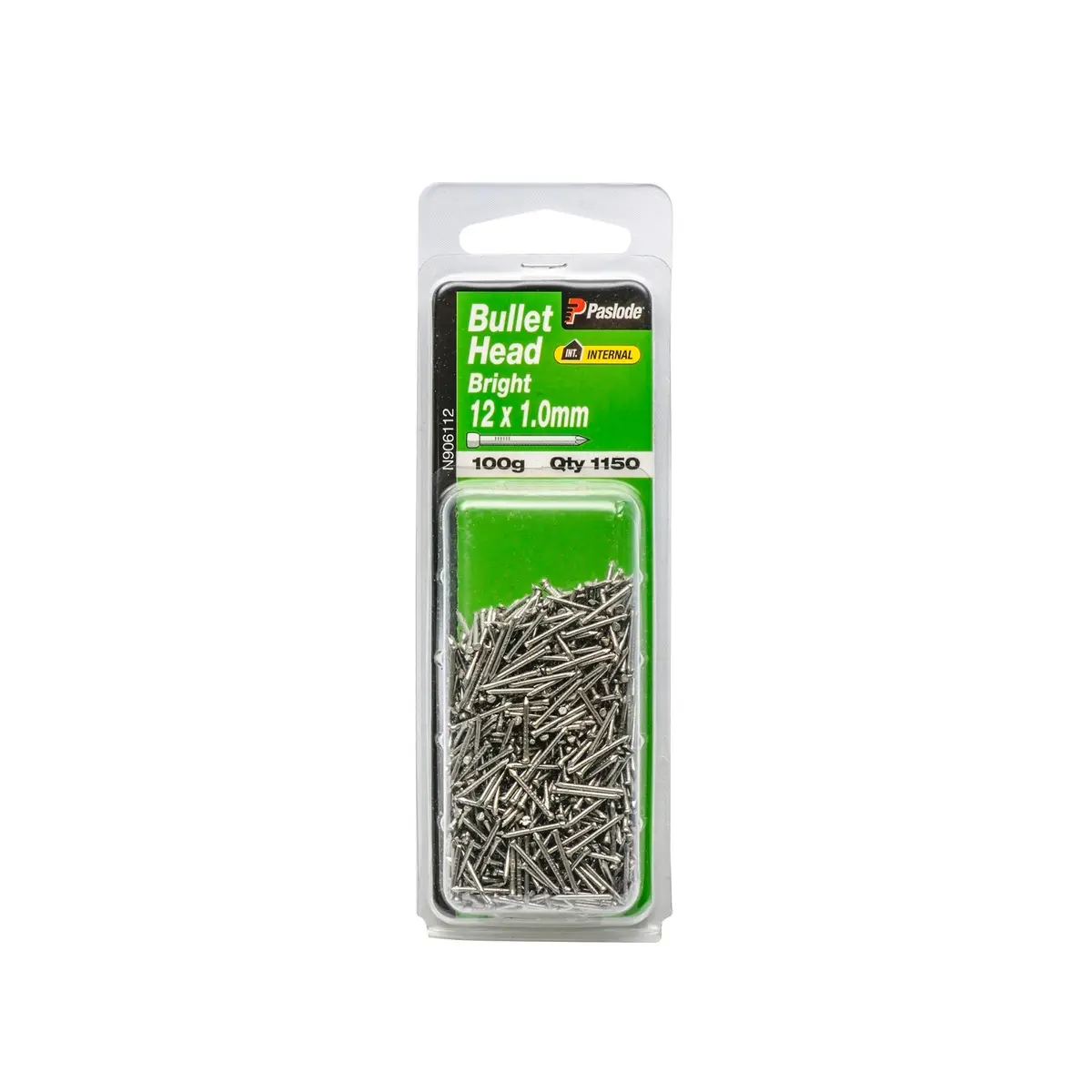 Paslode 12 x 1.0mm 100g Bright Steel Nails