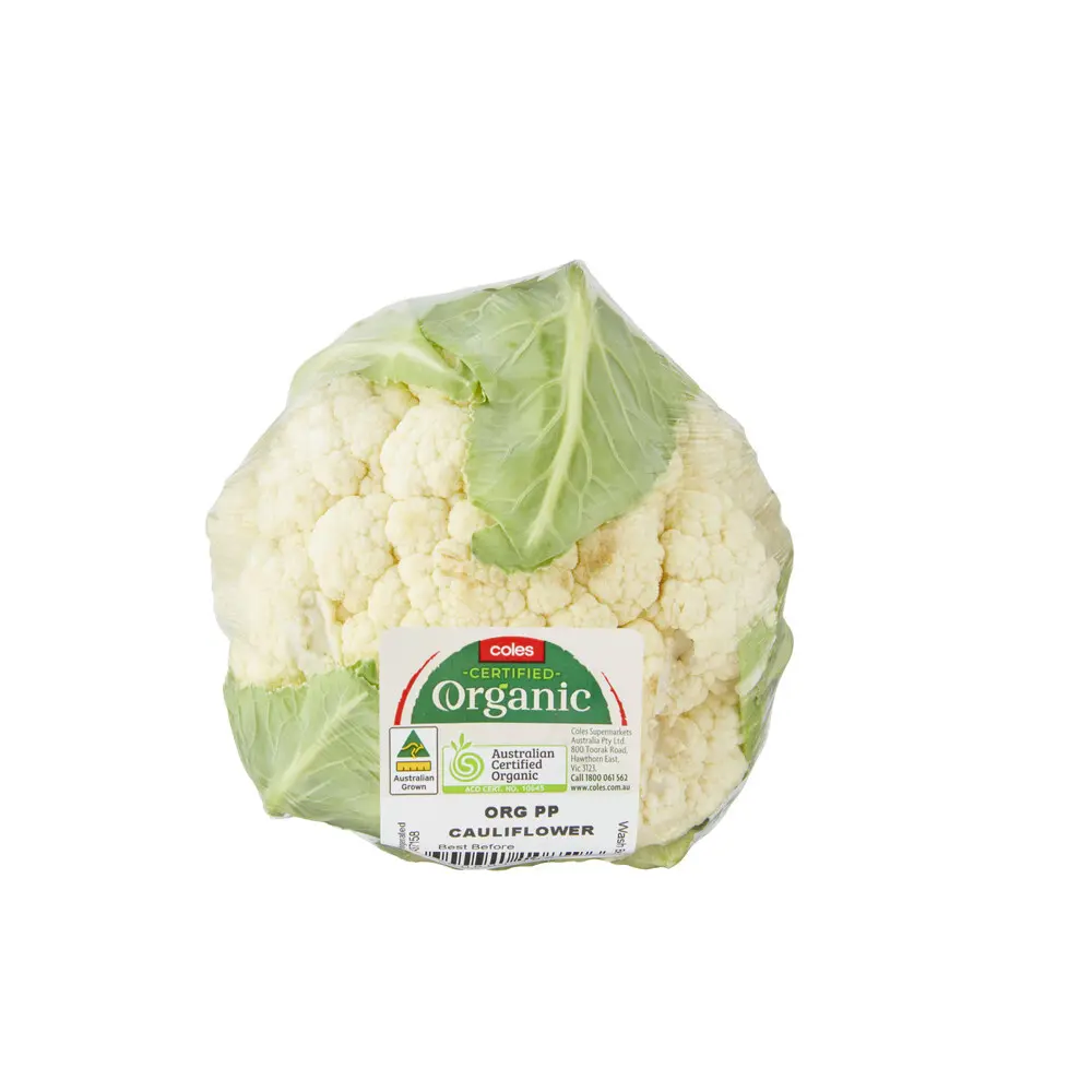Coles Organic Cauliflower