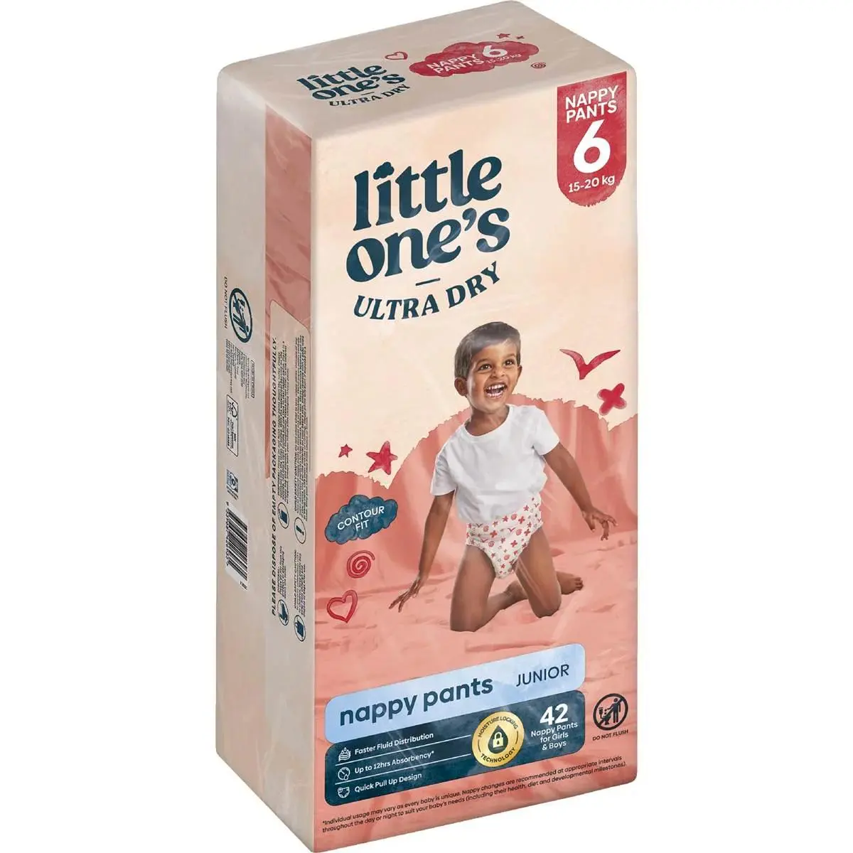 Little One's Nappy Pants Size 6 Junior