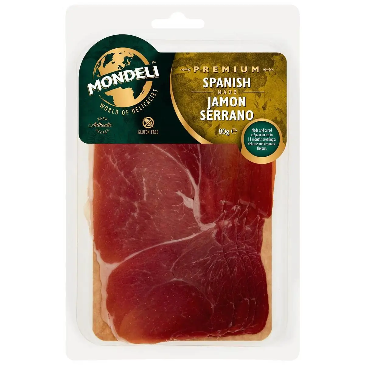 Mondeli Premium Spanish Made Jamon Serrano 80g