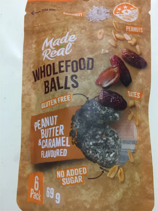 Made Real Wholefood Balls 69g