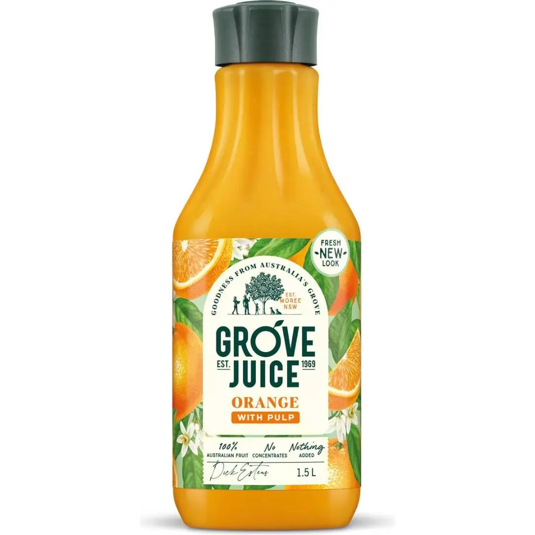Grove Juice Orange With Pulp Chilled 1.5L