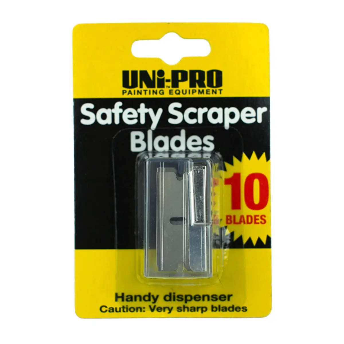 Uni-pro Painting Equipment Safety Scraper Blades 10 Pack