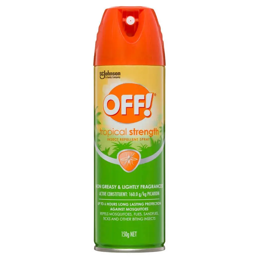 OFF SKINTASTIC Insect Control Tropical Strength Aerosol 150g
