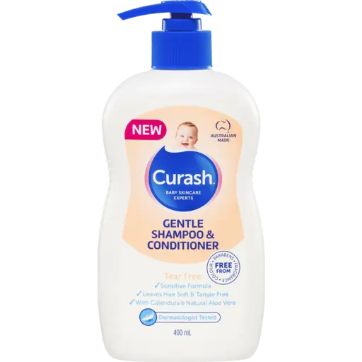 Curash Gentle Shampoo & Conditioner 400ml