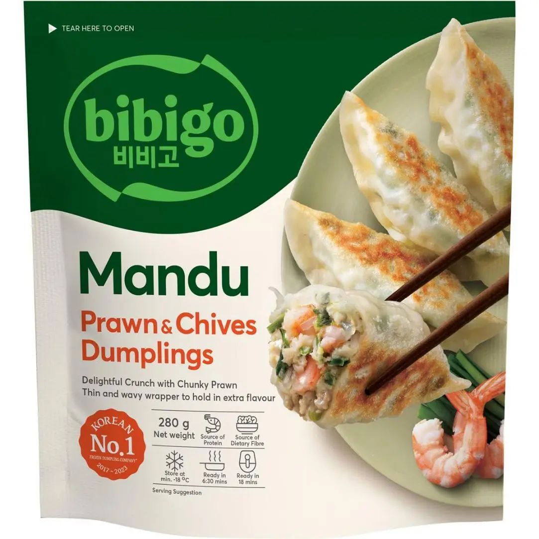 Bibigo Mandu Prawn & Chives Dumplings