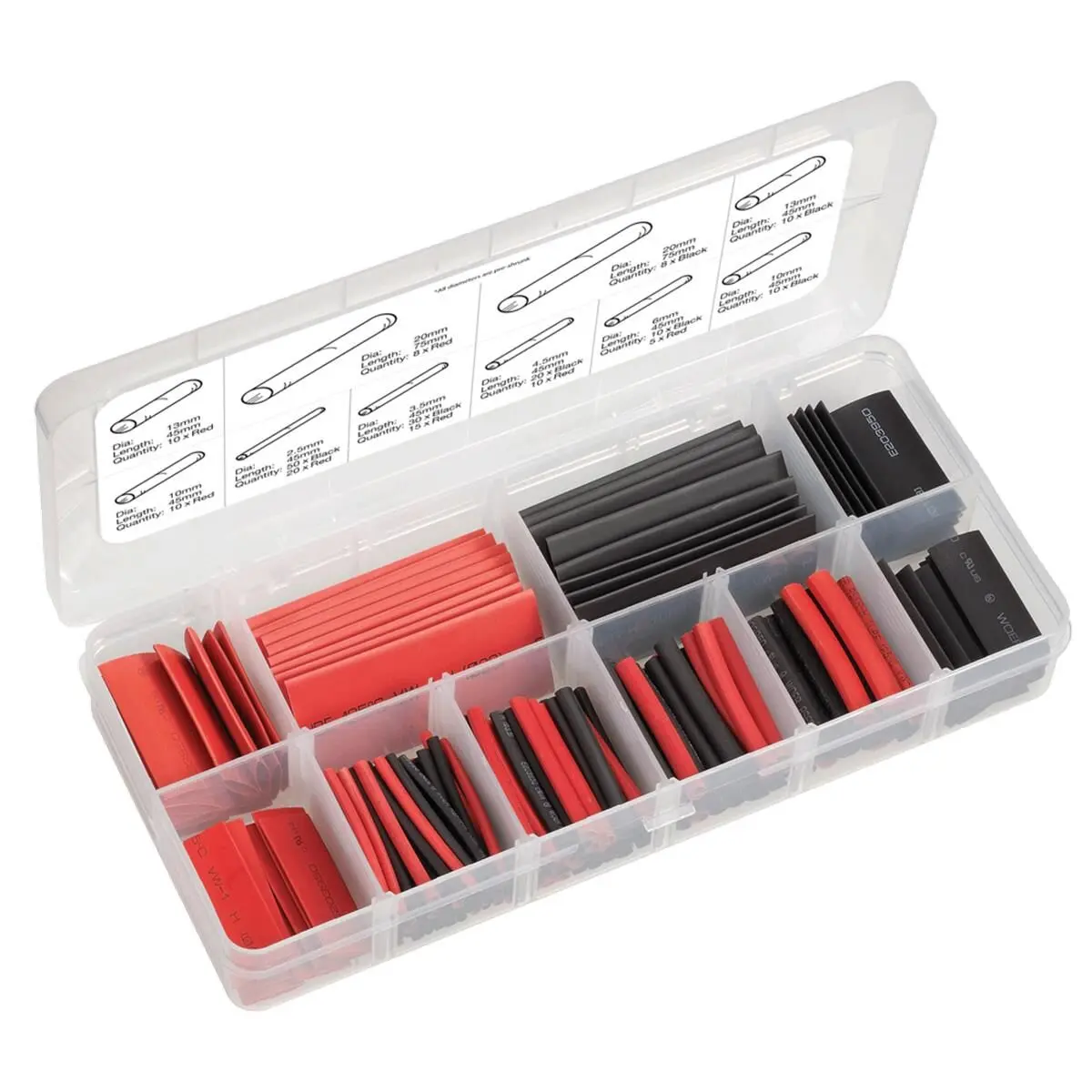 Narva Heatshrink Tubing Assortment Part 56604