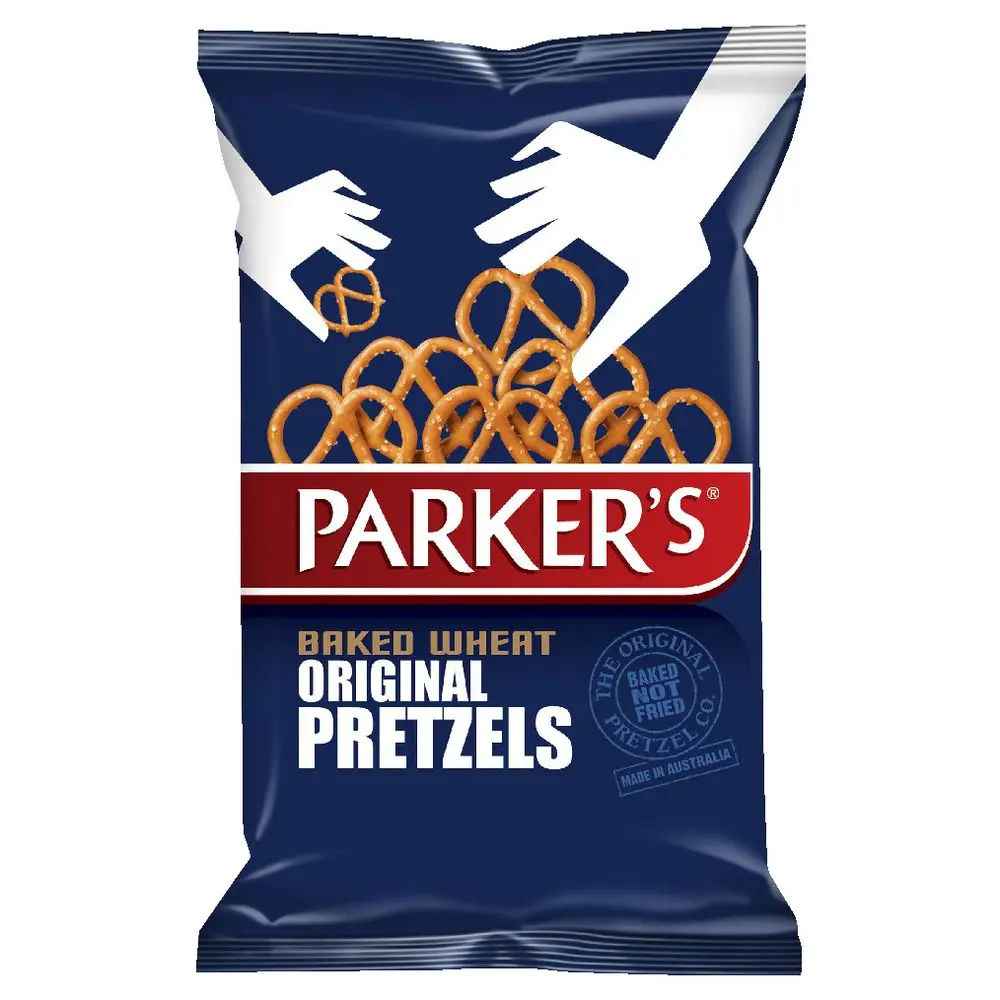 Parker's Baked Wheat Original Pretzels 200g