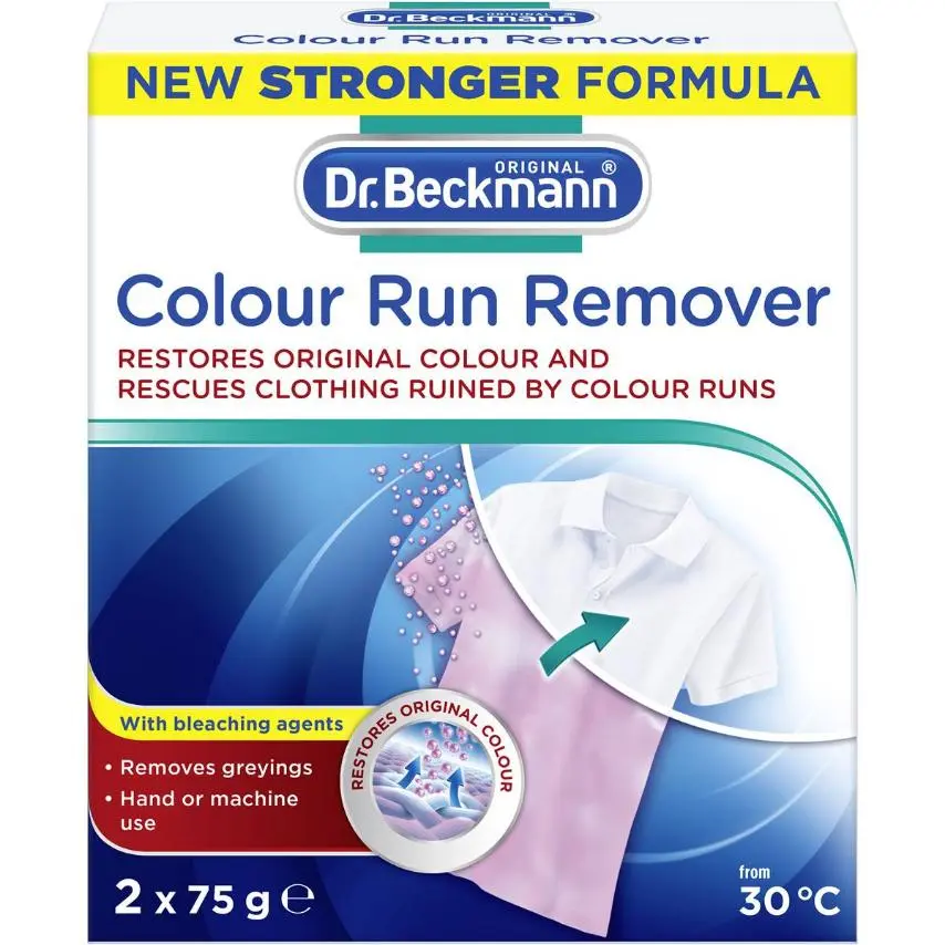 Dr Beckmann Colour Run Remover 2x75g