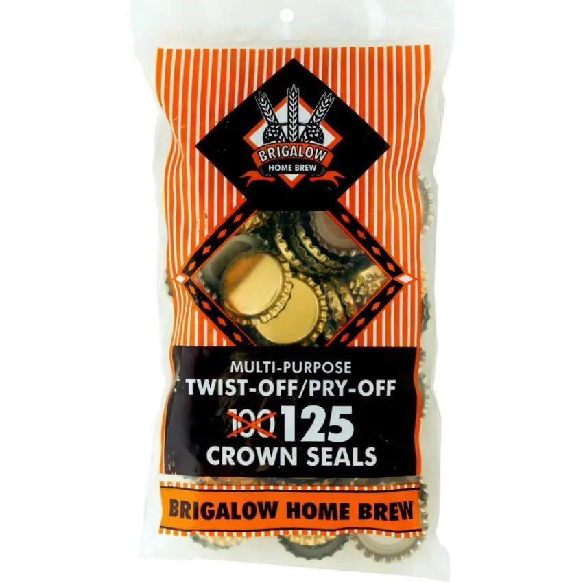 Brigalow Home Brew Crown Seals 125 Pack