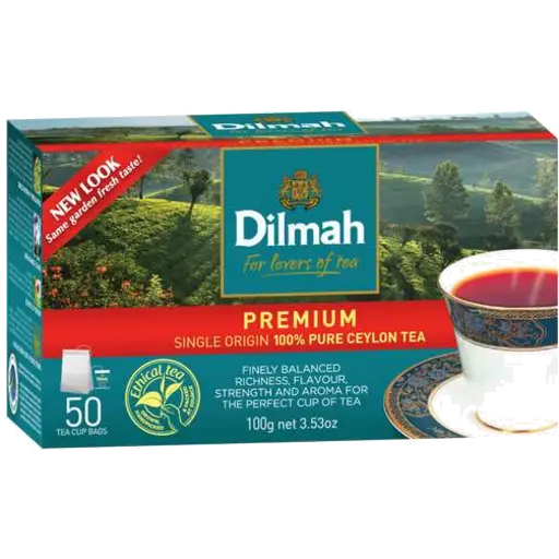 Dilmah Premium Tea Cup 50s