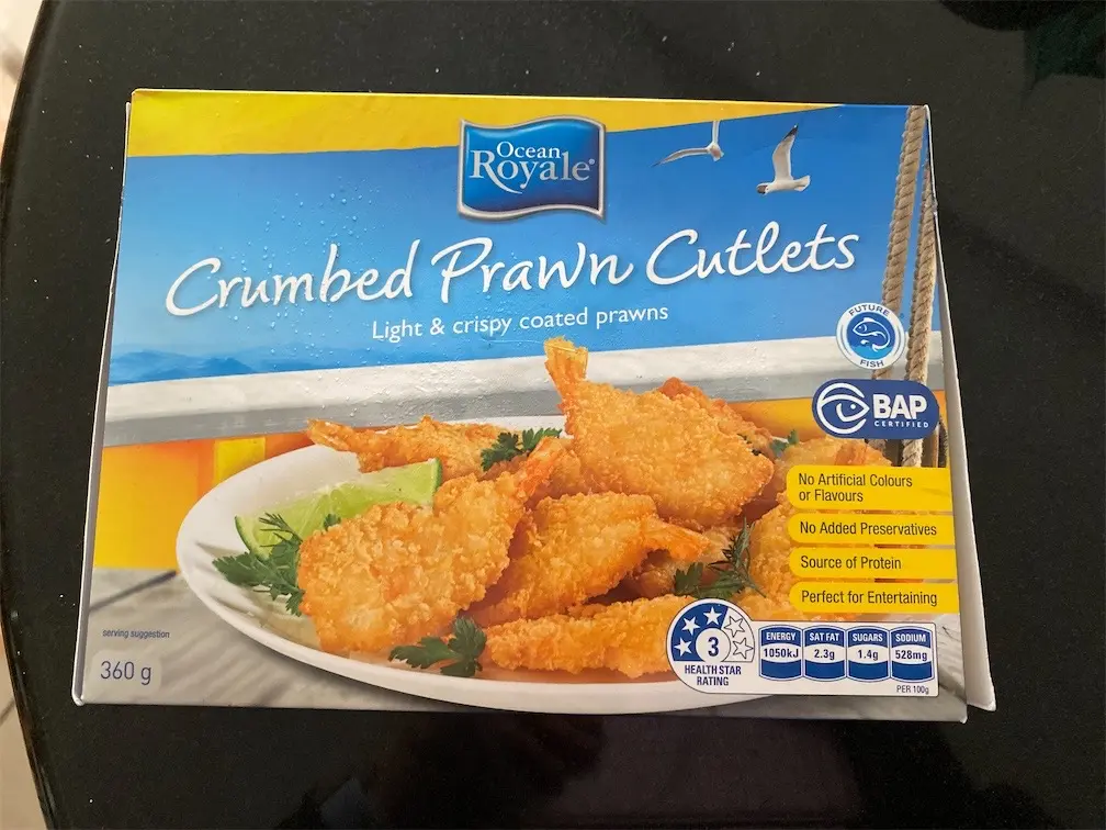 OCEAN ROYALE Crumbed Prawns 360g