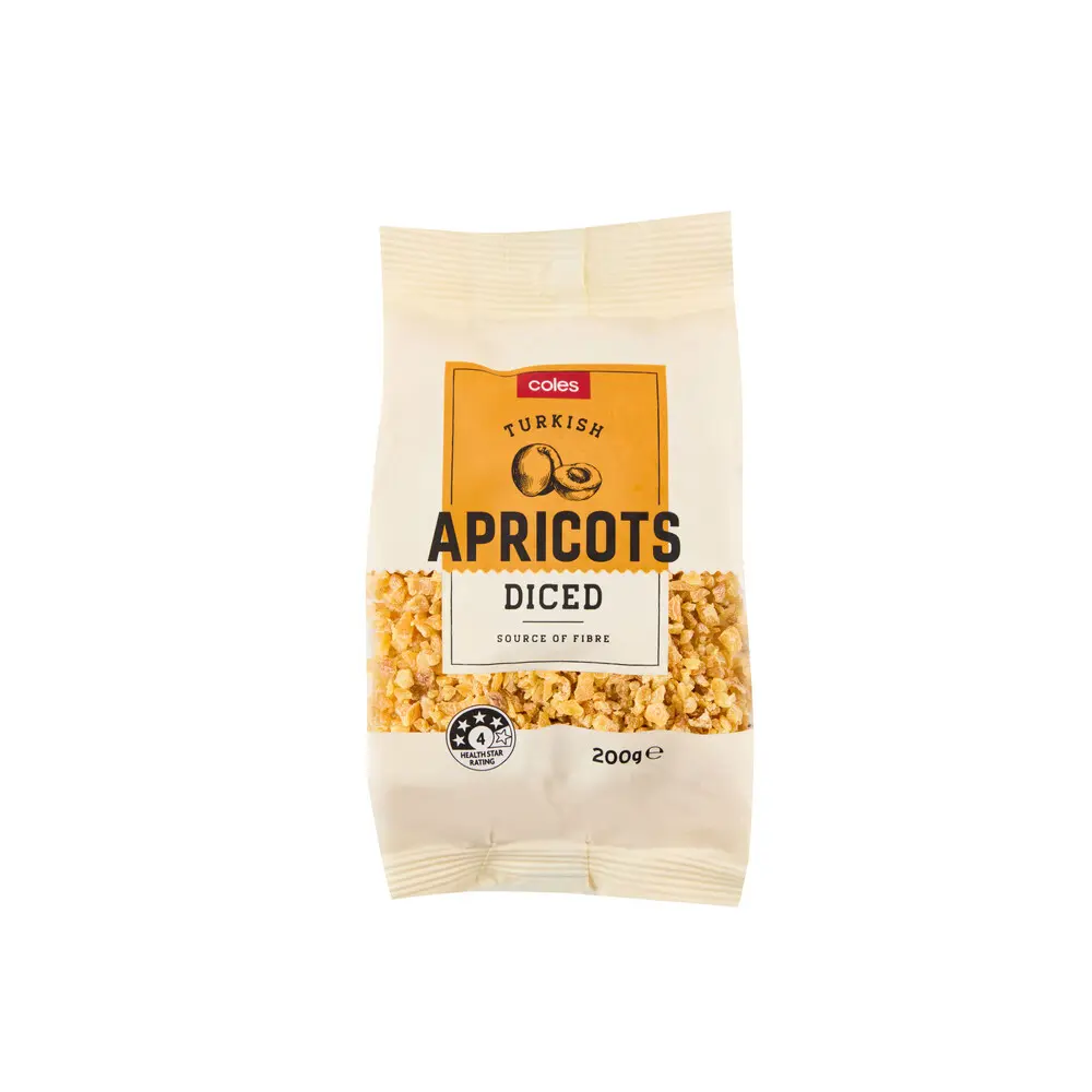 Coles Diced Apricots 200g