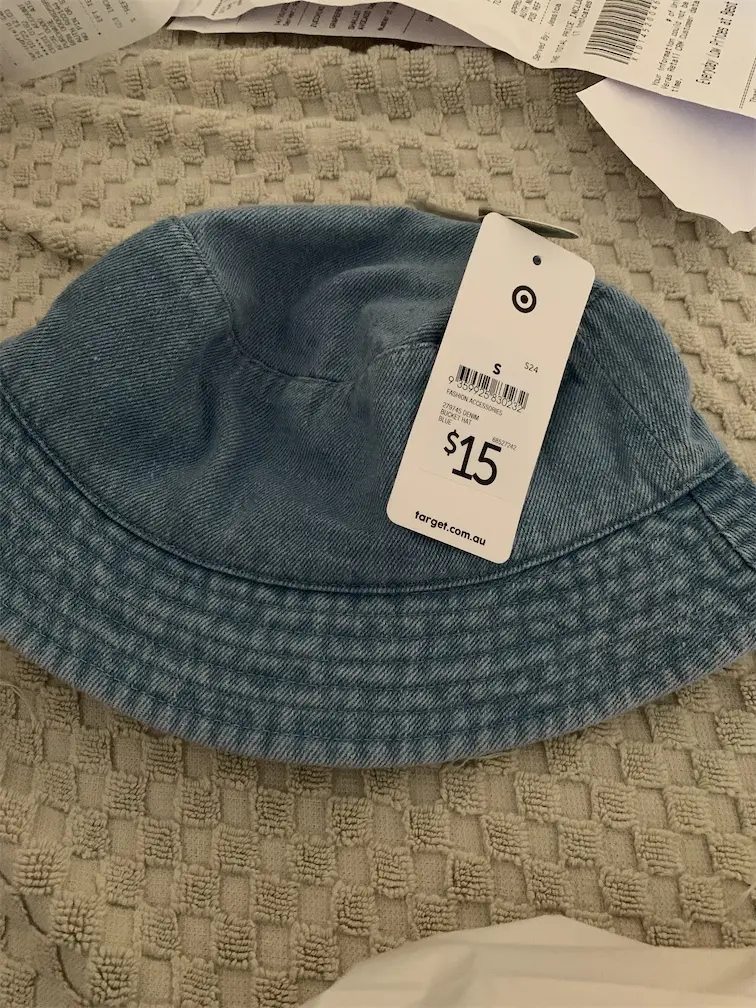 Kids Denim Bucket Hat