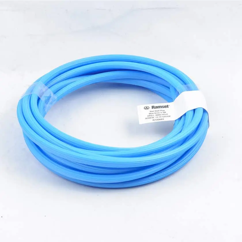 Ramset Roll Wall Plug Blue 8mm X 5m