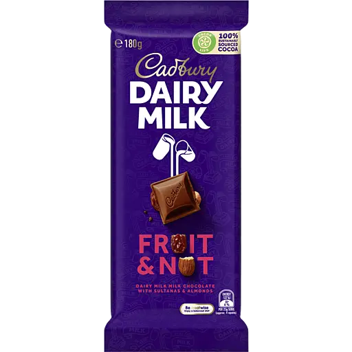 CDM FRUIT AND NUT (S) 180G