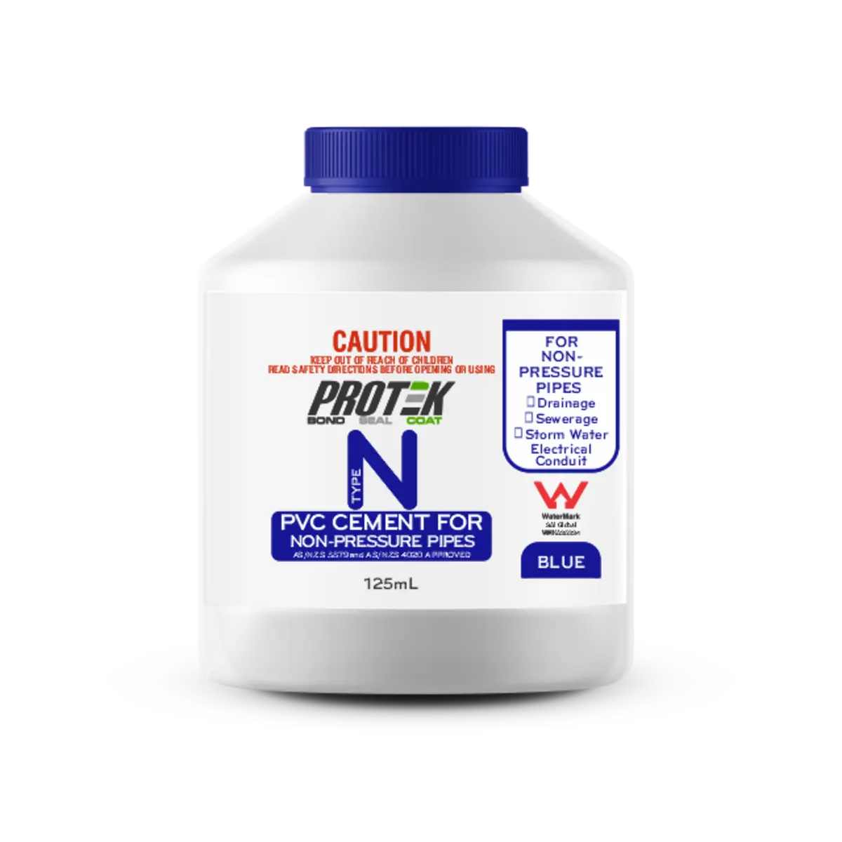 Protek 125ml Type N Blue Cement Solvent